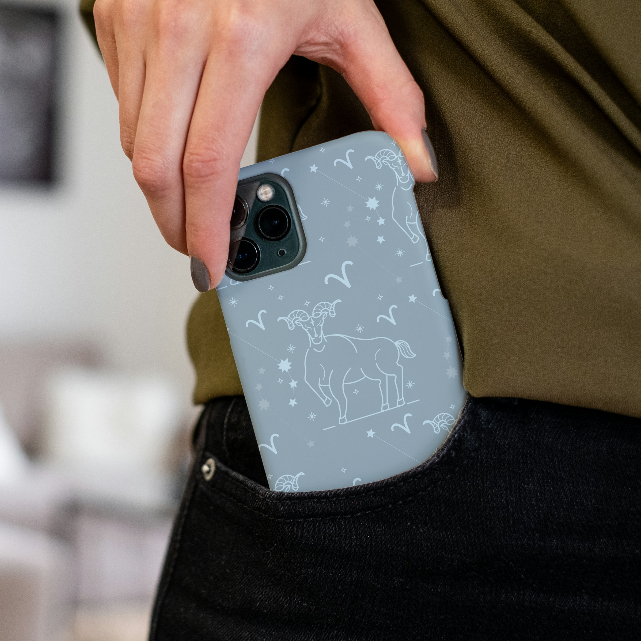 Aries iPhone Case